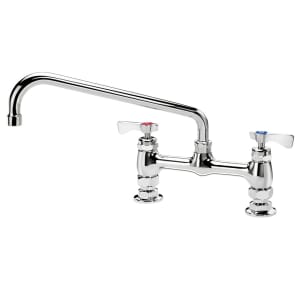 381-15812L Deck Mount Faucet w/ 12" Swing Nozzle 