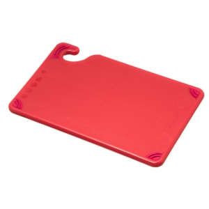 094-CBG6938RD Saf-T-Grip Bar Cutting board, 6 x 9 x 3/8 in, NSF, Red