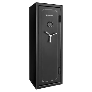 470-AX12216 8.47 cu ft Fire Vault Safe w/ Keypad Lock - Steel, Black