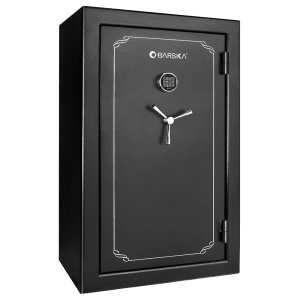 470-AX12220 19.97 cu ft Fire Vault Safe w/ Keypad Lock - Steel, Black