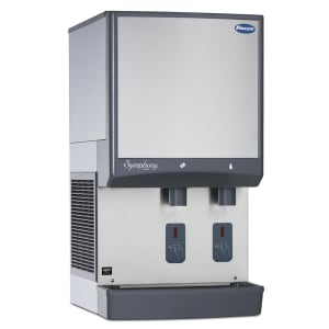 608-25CI425WS 425 lb Countertop Nugget Ice & Water Dispenser - 25 lb Storage, Cup Fill, 115v