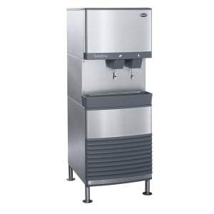 608-25FB425WL 425 lb Freestanding Nugget Ice & Water Dispenser - 25 lb Storage, Cup Fill, 115...