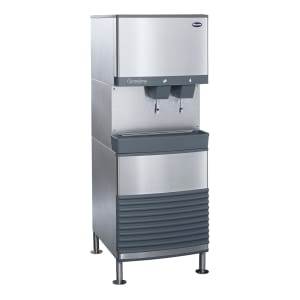 608-50FB425WL 425 lb Freestanding Nugget Ice & Water Dispenser - 50 lb Storage, Cup Fill, 115...