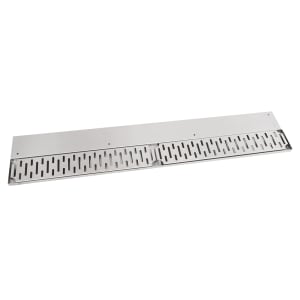 416-UBDR48X 48" Bar Drink Rail w/ Removable Grate - 8"D, Stainless Steel