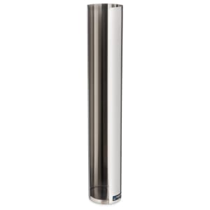 094-L3400 Lid Dispenser, 1 Sleeve For 12 24 oz Lids, Stainless