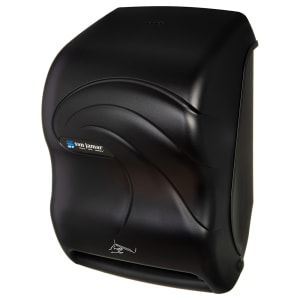 094-T1490TBK Wall Mount Touchless Roll Paper Towel Dispenser - Plastic, Black Pearl