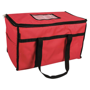 094-FC2212RD Food Delivery Bag - 22" x 12" x 12", Nylon, Red