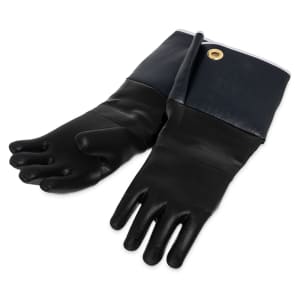 094-T1217 17" Rotissi Glove w/ Cotton Lining - Neoprene, Black