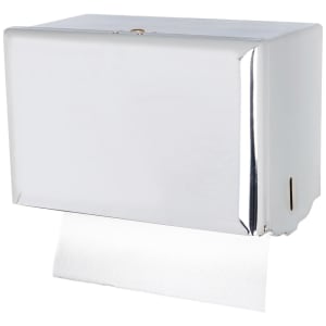 San Jamar Singlefold Paper Towel Dispenser - White