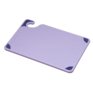 094-CBG6938PR Saf-T-Grip Allergen Cutting Board, 6 x 9 x 3/8 in, NSF, Purple