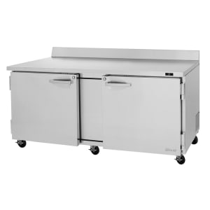 083-PWR72N 72 5/8" Worktop Refrigerator w/ (2) Sections, 115v