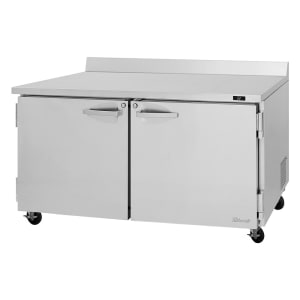 083-PWR60N 60 1/4" Worktop Refrigerator w/ (2) Sections, 115v