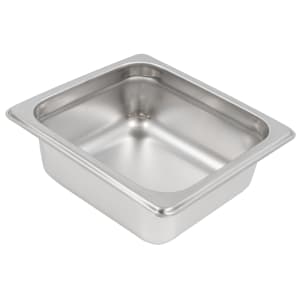 158-88162 Sixth Size Steam Pan, Stainless