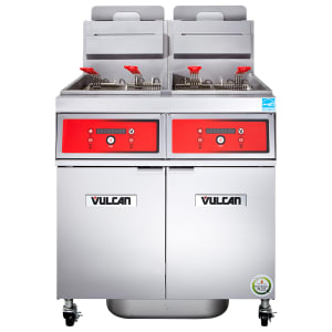 207-2VK85CFLP Gas Fryer - (2) 90 lb Vats, Floor Model, Liquid Propane