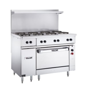 207-EV48S4HT2403 48" EV Series Electric Range w/ (4) Hot Tops, 240v/1ph/3ph
