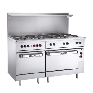 207-EV60SS5HT4803 60" EV Series Electric Range w/ (5) Hot Tops, 480v/1ph/3ph
