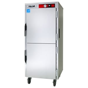 207-VBP7SL 1/2 Height Insulated Mobile Heated Cabinet w/ (7) Pan Capacity, 120v