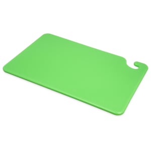 094-CB121812GN Cut-N-Carry Cutting Board, 12 x 18 x 1/2 in, NSF, Green