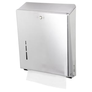 094-T1900SS Wall Mount Paper Towel Dispenser for C Fold or Multifold, Stainless