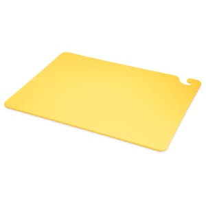 094-CB182412YL Cut-N-Carry Cutting Board, 18 x 24 x 1/2 in, NSF, Yellow