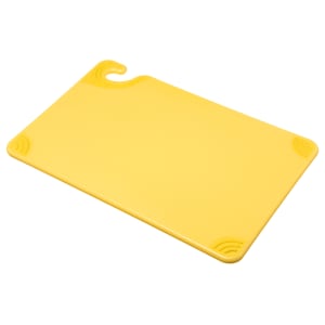 094-CBG121812YL Saf-T-Grip Cutting Board, 12 x 18 x 1/2 in, NSF, Yellow