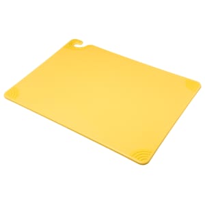 094-CBG182412YL Saf-T-Grip Cutting Board, 18 x 24 x 1/2 in, NSF, Yellow