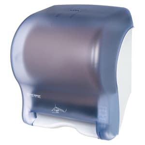 094-T8400TBL Wall Mount Touchless Roll Paper Towel Dispenser - Plastic, Arctic Blue