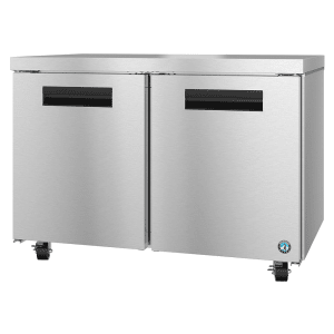 Hoshizaki UF48A Steelheart 48&quot; W Undercounter Freezer w/ (2) Sections &amp; (2) Doors, 115v