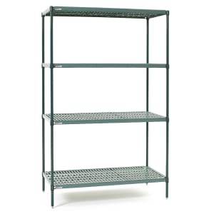 001-EZPR2436NK34 Super Erecta® Pro Epoxy Coated Wire Shelf Kit - 36"W x 24"D x 74"H