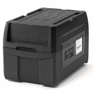 001-ML180XLBL Mightylite BigBoy™ Insulated Food Carrier w/ (5) Pan Capacity, Black