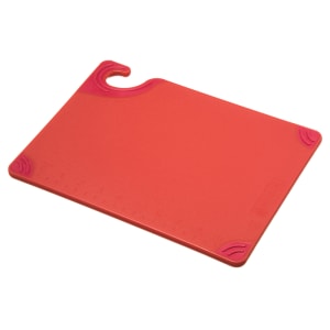 094-CBG912RD Saf-T-Grip X-Pediter Cutting Board, 9 x 12 x 3/8 in, NSF, Red
