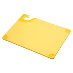 094-CBG912YL Saf-T-Grip X-Pediter Cutting Board, 9 x 12 x 3/8 in, NSF, Yellow