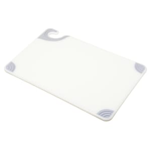 094-CBG121812WH Saf-T-Grip Cutting Board, 12 x 18 x 1/2 in, NSF, White