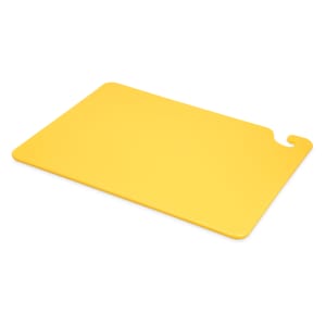 094-CB152012YL Cut-N-Carry Cutting Board, 15 x 20 x 1/2 in, NSF, Yellow