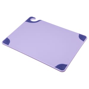 094-CBG152012PR Saf-T-Grip Cutting Board, 15" x 20", Co-Polymer, Allergen Purple