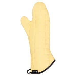 094-KM17 17" Conventional Oven Mitt - Kevlar®, Gold
