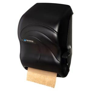 094-T1190TBK Wall Mount Roll Paper Towel Dispenser - Plastic, Black Pearl