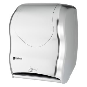 094-T1470SS Wall Mount Touchless Roll Paper Towel Dispenser - Plastic, Stainless