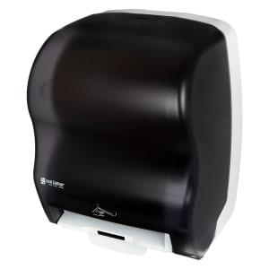 San Jamar T420TBK Centerpull Paper Towel Dispenser, Black