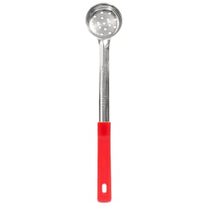 080-FPP2 2 oz Food Portioner, One-Piece, Perforated, Red