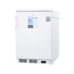 162-FF6LBI7PLUS2 23 5/8" Undercounter Medical Refrigerator - Locking, White, 115v