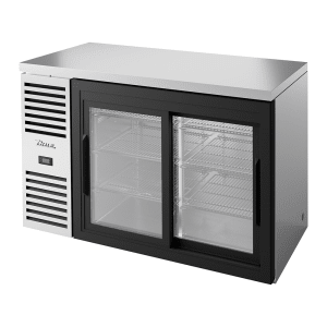 598-TBR52RISZ1LS111 52" Bar Refrigerator - Sliding Glass Doors, Stainless, 115v