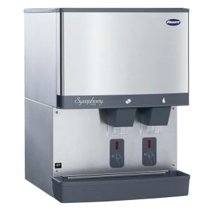 608-110CMNIS Countertop Cube Ice Dispenser w/ 110 lb Storage - Cup Fill, 115v