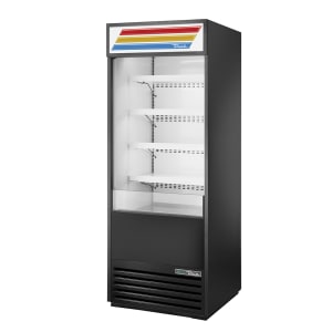 598-TOAM30HCTSL01 30" Vertical Open Air Cooler w/ (5) Levels, Black, 115v