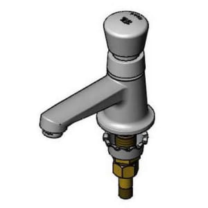 064-B0712VF05 Deck Mount Metering Sill Faucet w/ Push Button Cap