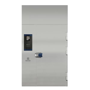 136-727759 55 1/8" Floor Model Roll Thru Blast Chiller - (20) Pan Capacity, 208v/3ph