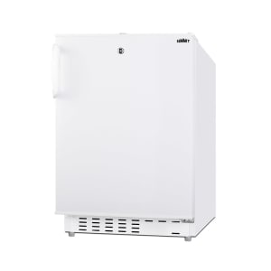 162-ALRF48 2.68 cu ft Undercounter Refrigerator/Freezer w/ Solid Door - White, 115v