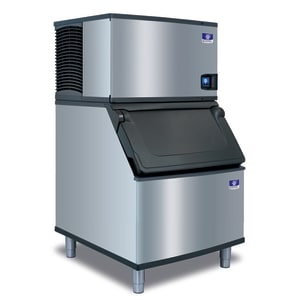 399-IYT0300AD400 310 lb Indigo NXT™ Half Cube Ice Machine w/ Bin - 365 lb Storage, Air Cooled, 11...