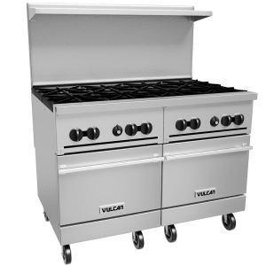 207-48SS8BNG 48" 8 Burner Gas Range w/ (2) Standard Oven, Natural Gas