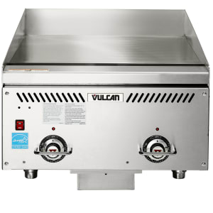 207-VCCG24ISLP 24" Gas Griddle w/ Thermostatic Controls - 1" Steel Plate, Liquid Propane